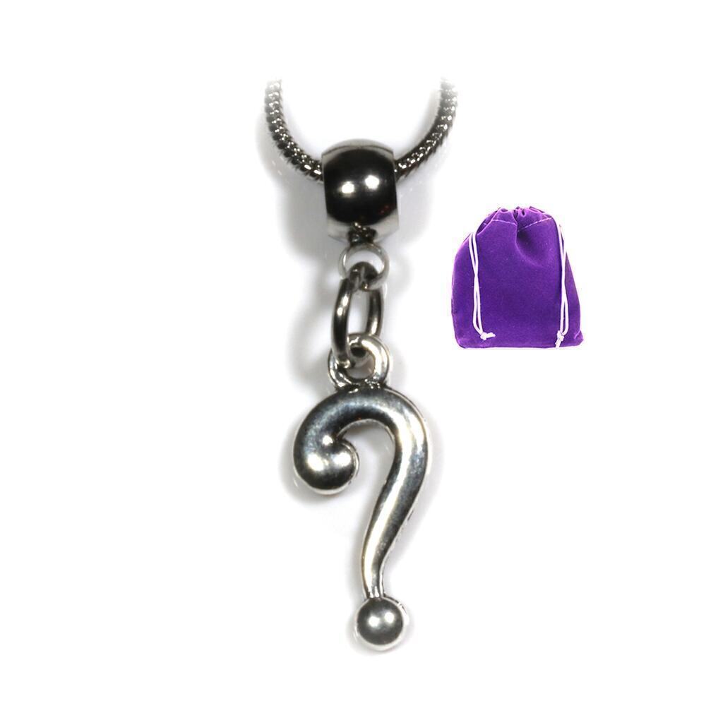 Question Mark Necklace Charm Pendant